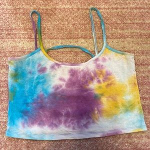 Tie dye crop top